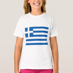 Griechische Flagge (Griechenland) T-Shirt