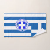 Griechische Flagge Handtuch (Handtuch)