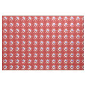Griechische Flagge Herzerrote LIEBE Stoff (Yard (91,4 cm))