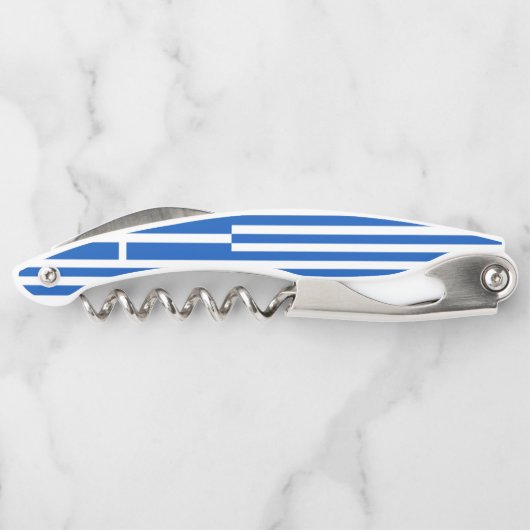 griechische Flagge Kellnermesser (Rückseite)