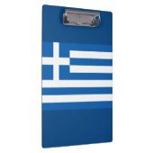 Griechische Flagge Klemmbrett (Rechts)