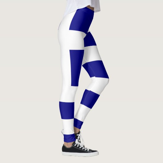 Griechische Flagge Leggings (Rechts)
