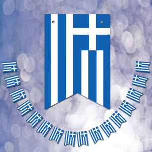 griechische Flagge & Party Griechenland Banner / H