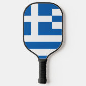 griechische Flagge Pickleball Schläger (Rückseite)