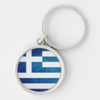 Griechische Flagge Schlüsselanhänger