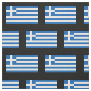 Griechische Flagge Stoff