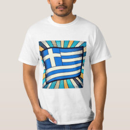 griechische Flagge T-Shirt