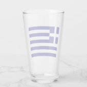 Griechische Flagge Tumbler - Proud & Patriotic (Rückseite)