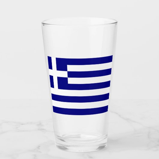 Griechische Flagge Tumbler - Proud & Patriotic (Vorderseite)