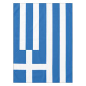 Griechische Flaggen-Tischdecke Tischdecke (Vorderseite)