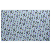 Griechische Flaggenpinguin Stoff (Fat Quarter (45,7 x 55,9 cm))