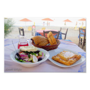 Griechische Freude Fotodruck