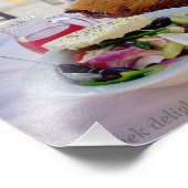 griechische Freude Fotodruck (Ecke)