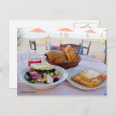 griechische Freude Postkarte (Vorne/Hinten)