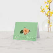 Griechische Geburtskarte Karte (Gelbe Blume)