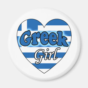 Griechische Girl Magneet Magnet