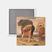 Griechische Girls sammeln Kieselsteine von Lord Le Magnet (Vorderseite/Rückseite)