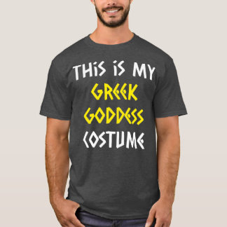 Griechische Goddess-Kostüm Halloween Mythology Laz T-Shirt