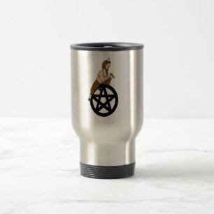 Griechische Gott-Wannen- und Pentagrammreise Tasse