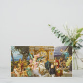 Griechische Götter auf dem Berg Parnassus Karte (Stehend Vorderseite)