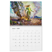 Griechische Götter der Elemente – mythische Kräfte Kalender (Mär 2027)