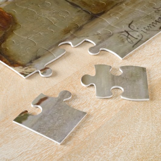 Griechische Götter leben auf dem Berg Parnassus Puzzle (Seite)