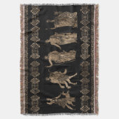 Griechische Gottheiten und Mäander Decke (Vorderseite Vertikal)