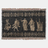 Griechische Gottheiten und Mäander Decke (Vorderseite)