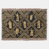 Griechische Gottheiten und Meander-Schlüsseldekora Decke (Vorderseite)