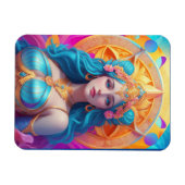 Griechische Göttin Aphrodite in ihrem Splendor Magnet (Horizontal)