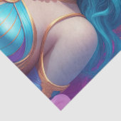 Griechische Göttin Aphrodite in ihrem Splendor Seidenpapier (Detail)