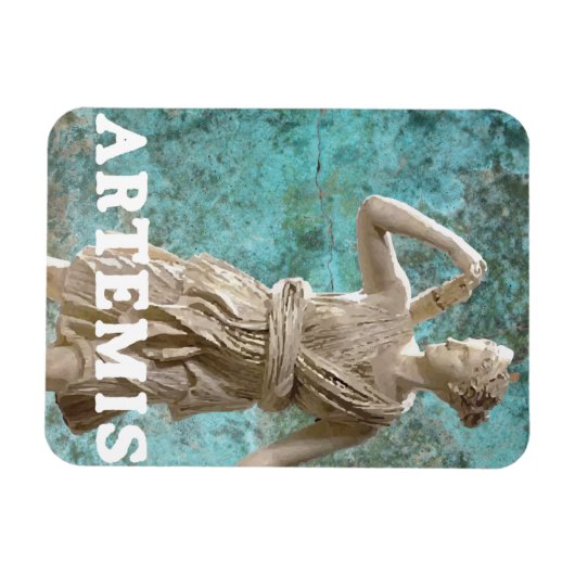 Griechische Göttin Artemis Mythology Magnet (Horizontal)