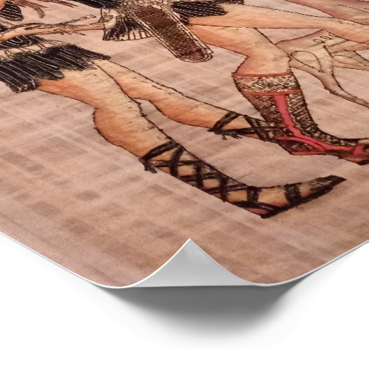 Griechische Göttin Artemis Print Poster (Ecke)