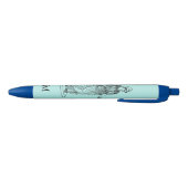 Griechische Göttin Athena & Monogram Pen Kugelschreiber (Unterseite)