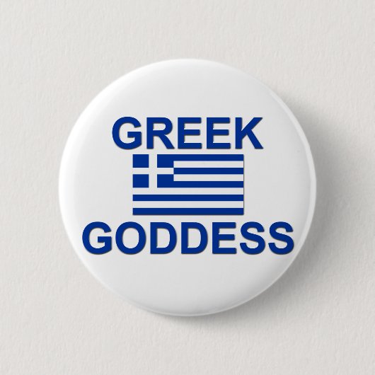 Griechische Göttin Button (Vorderseite)