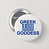 Griechische Göttin Button (Vorne & Hinten)