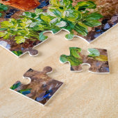 Griechische Göttin Chloris Frühlingsgarten Puzzle (Seite)