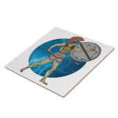 Griechische Größen der Kriegers-Fliese (2) Fliese (Seite)