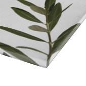 Griechische Großmutter-Olivenzweige Schneidebrett (Ecke)