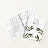 Griechische Großmutter Rezept Notizblock (Innenseite)