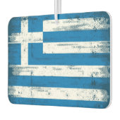 Griechische Grunge-Fahne Autolufterfrischer (Links)