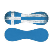 Griechische Grunge-Flagge Baseball (Paneele)