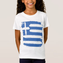 Griechische Grunge Vintage Flagge Griechenland