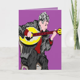 Griechische Grußkarte / Happy Birthday - Macedρyla Karte