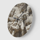 Griechische Hilfe Große Wanduhr (Winkel)
