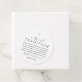 Griechische Hochzeittradition Geschenkanhänger (Beispiel)