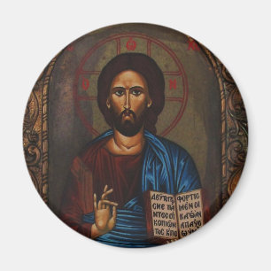 Griechische IKONE CHRISTUS Magnet