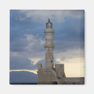 Griechische Insel Kreta und Altstadt von Chania 2 Magnet