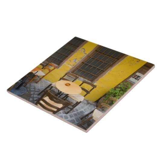 Griechische Insel Kreta und Altstadt von Chania 3 Fliese (Seite)