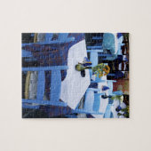 Griechische Insel Kreta und Altstadt von Chania Puzzle (Horizontal)